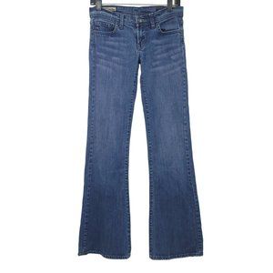 COH Citizens of Humanity #144 Ingrid Flare Jeans Size 28 Long Dark Wash Low Rise